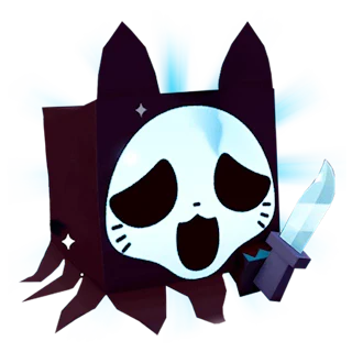 Huge Ghostface Cat